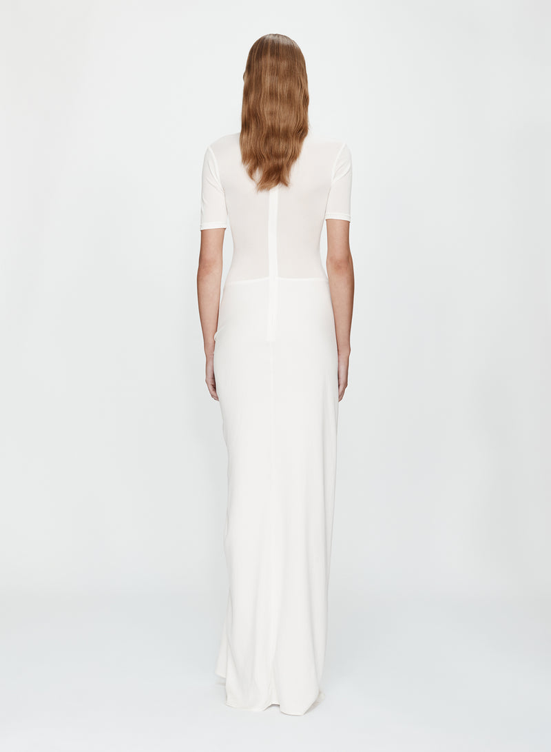 Fusion Ruched Tee Gown - Image 3