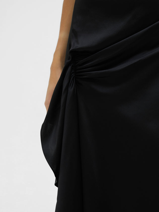 Cusco Silk Drape Cami Dress