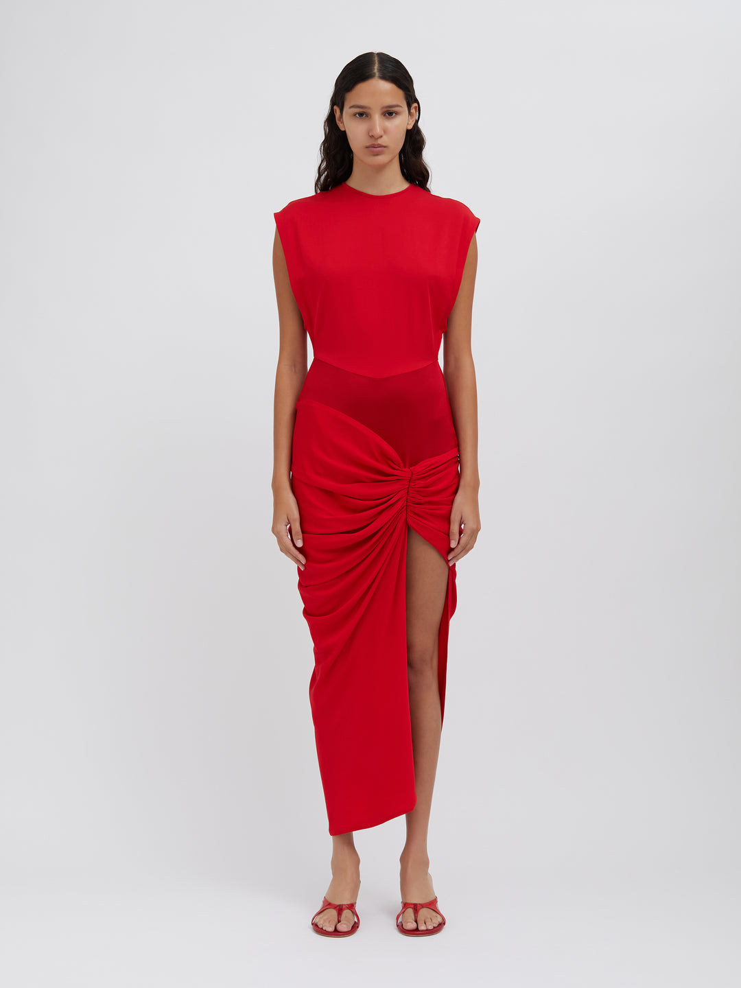 Fusion Ruched Micro Dress