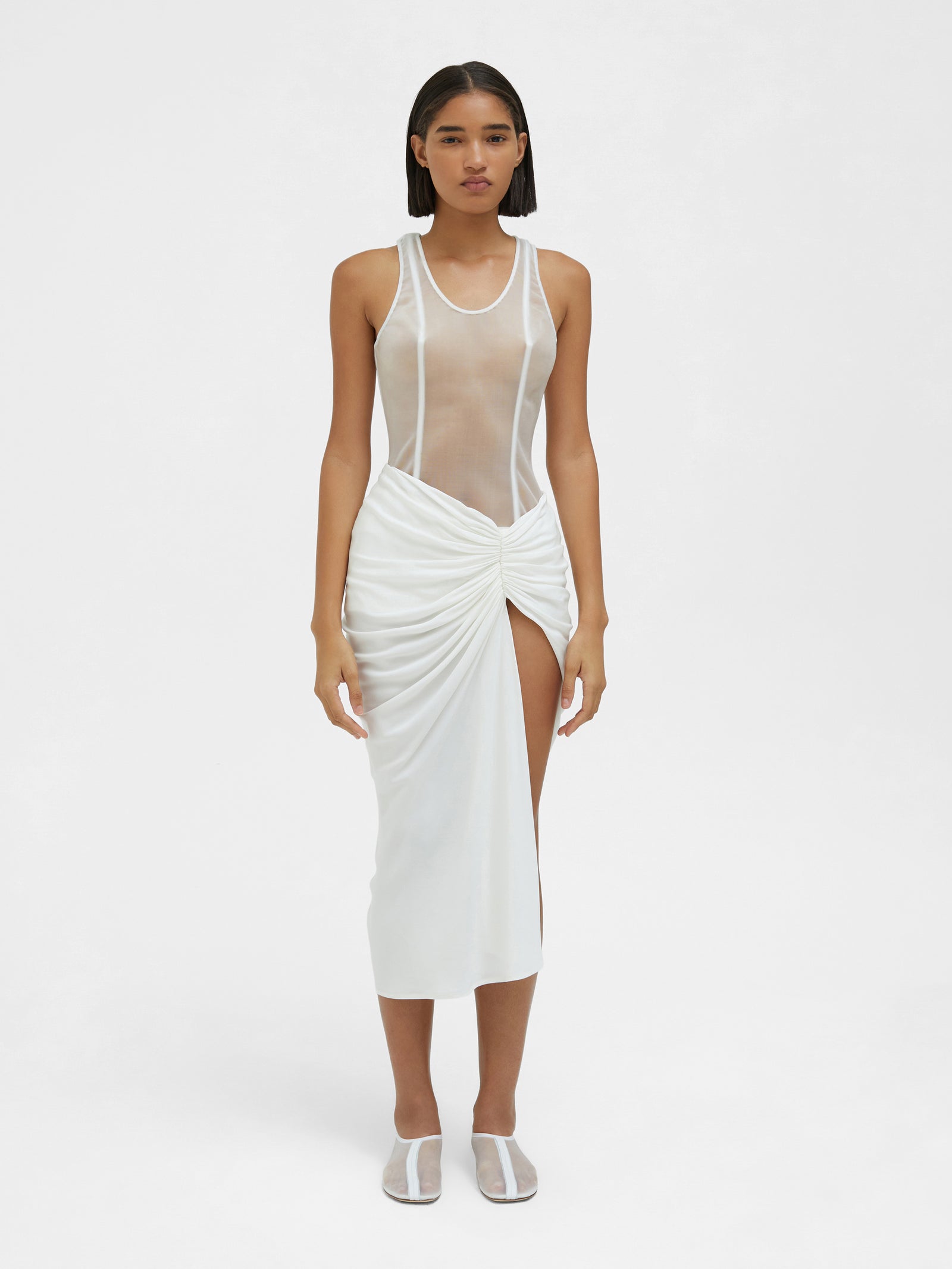Euripides Ruched Skirt