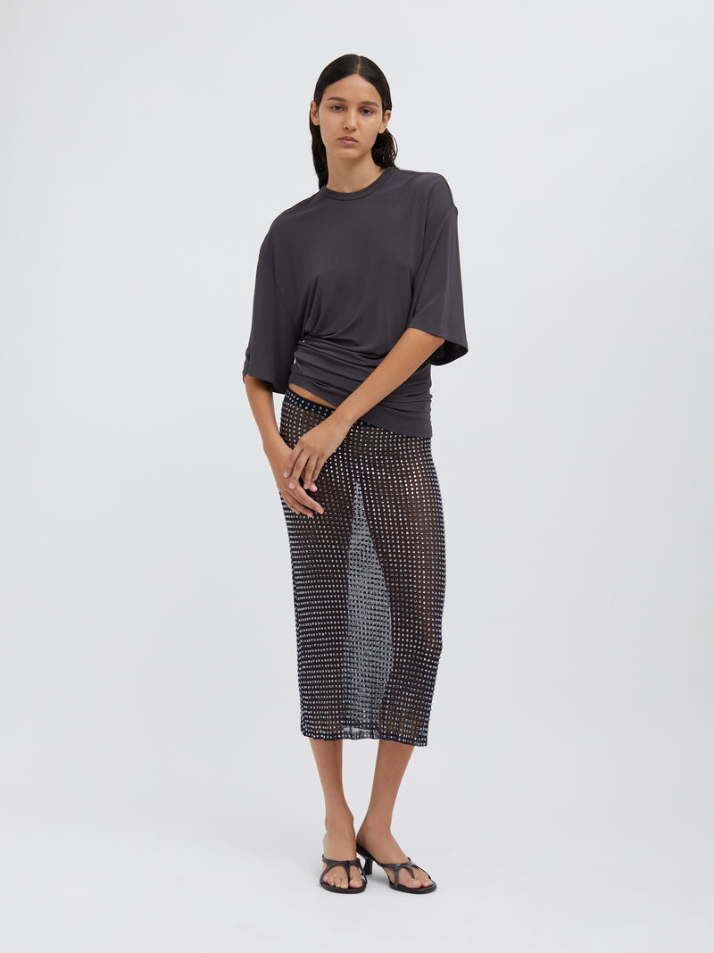 Cristalla Knit Skirt - Image 5