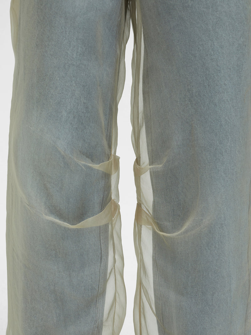 Silk Parchment Denim Jean - Image 5
