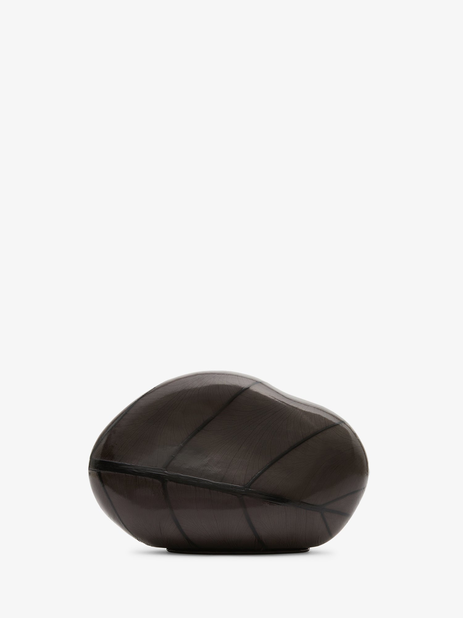 Large Leaf Stone Clutch
