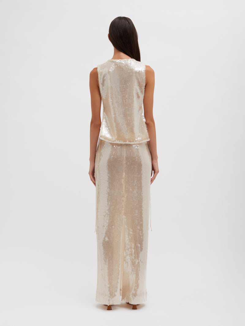 Lucent Sequin Separation Gown - Image 3