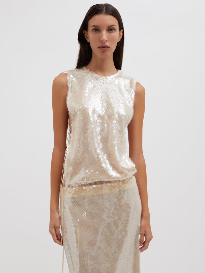 Lucent Sequin Separation Gown - Image 5