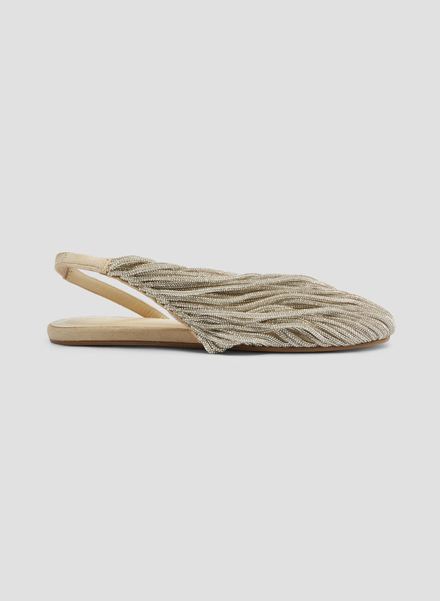 Saskia Stranded Crystal Flat