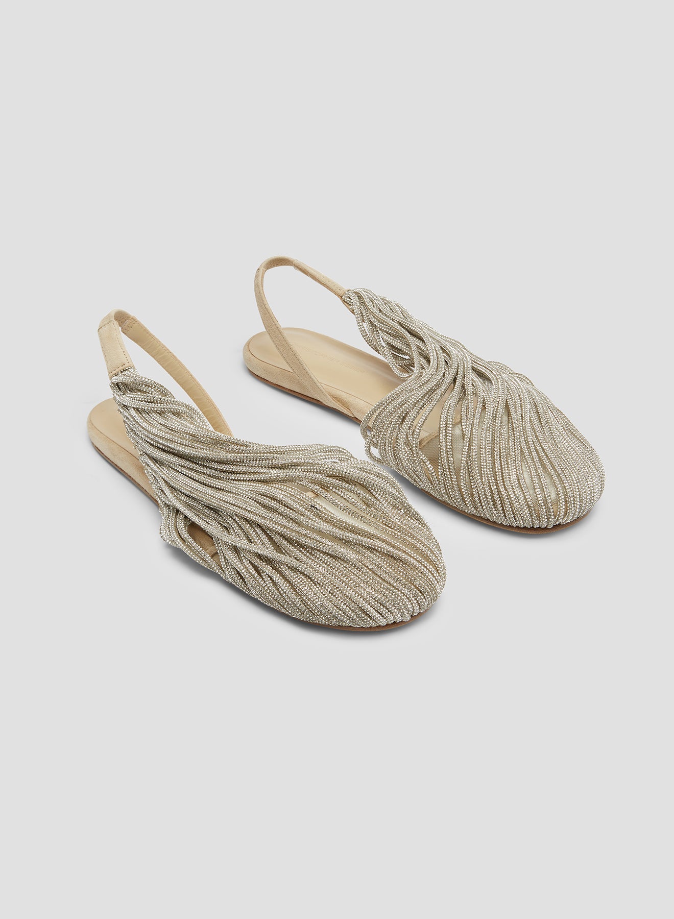 Saskia Stranded Crystal Flat
