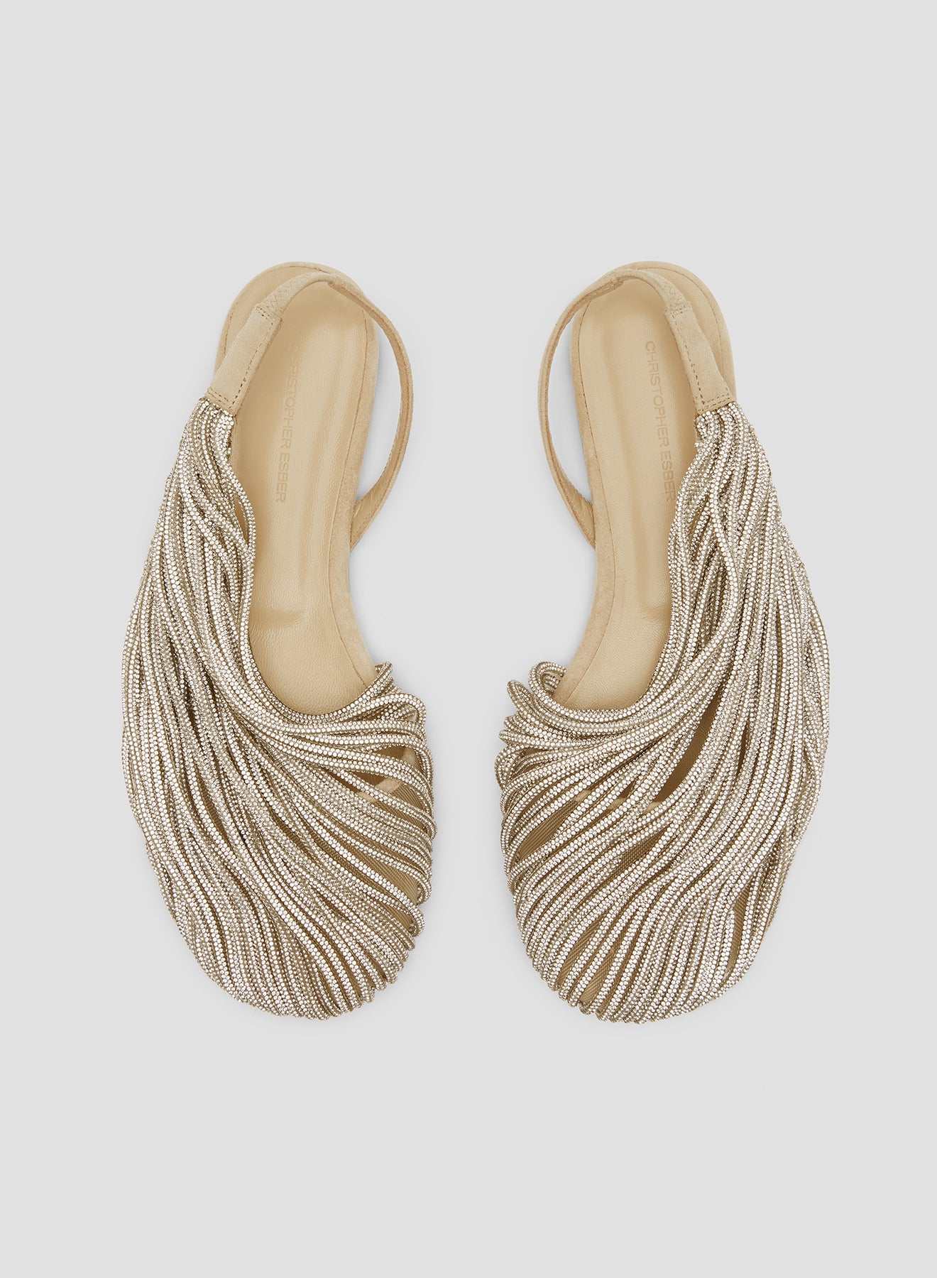 Saskia Stranded Crystal Flat