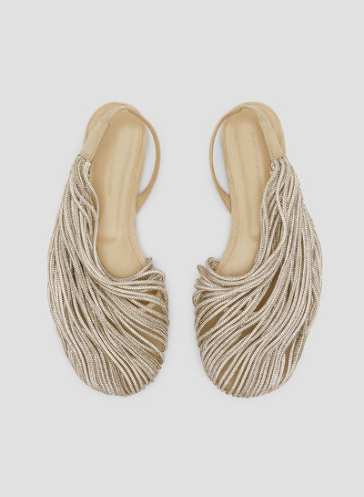 Saskia Stranded Crystal Flat