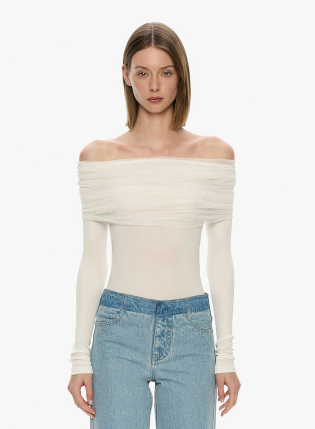 Sonora Veiled Long Sleeve Top