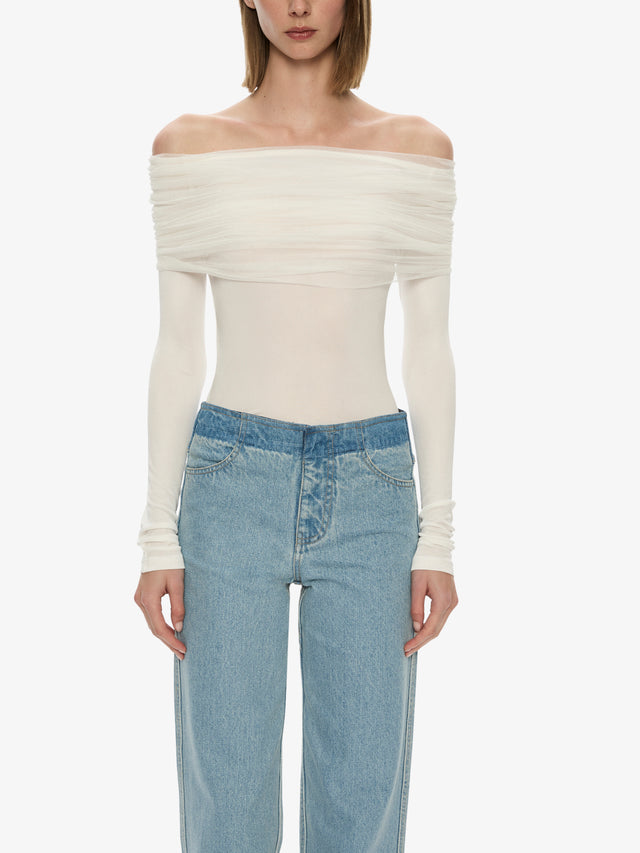 Sonora Veiled Long Sleeve Top