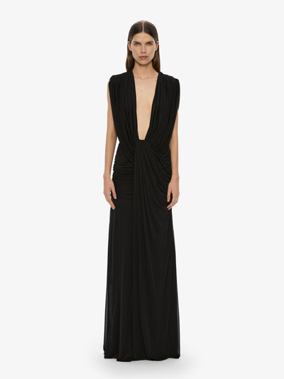 Ripple Drape Gown