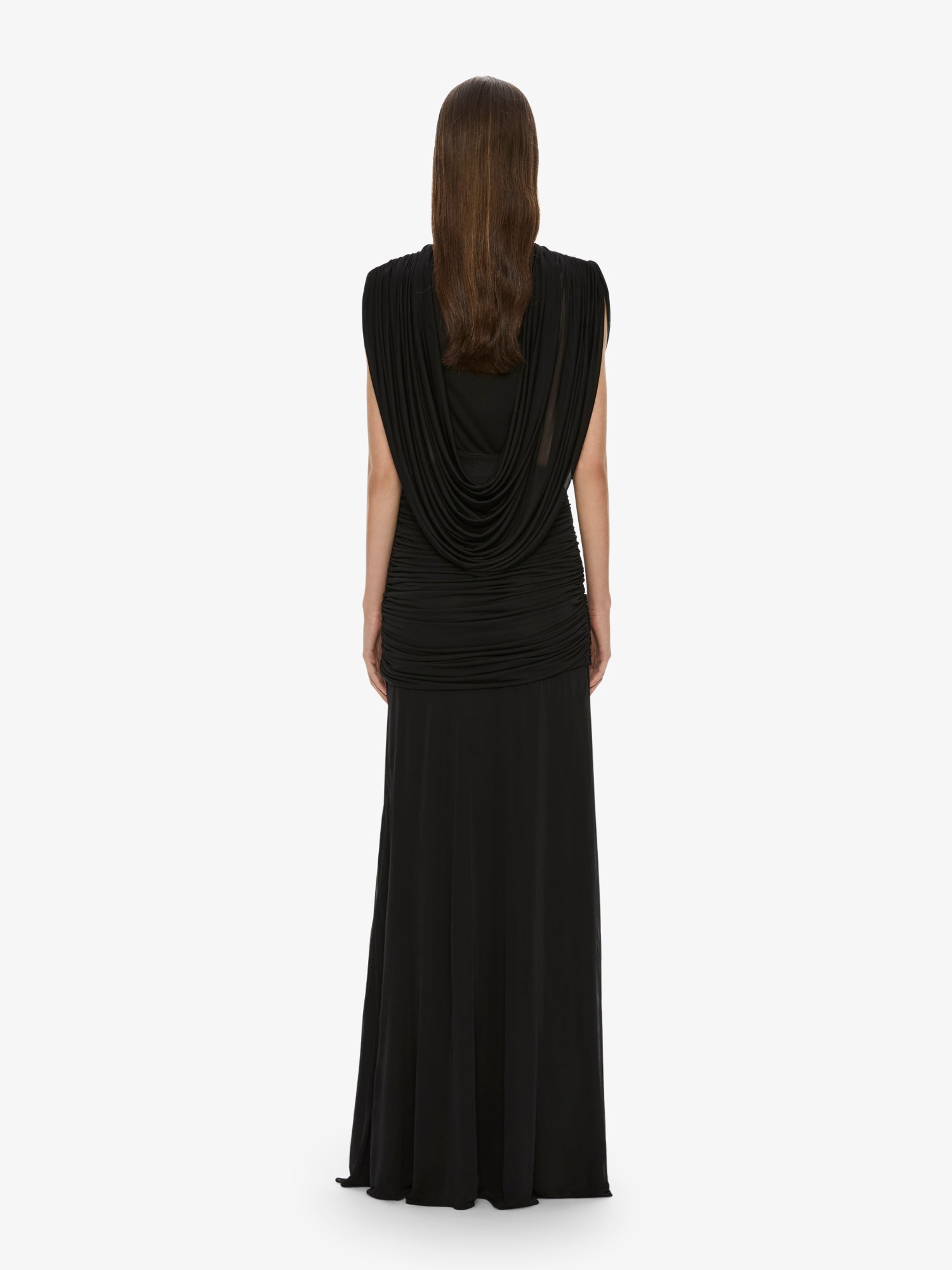 Ripple Drape Gown