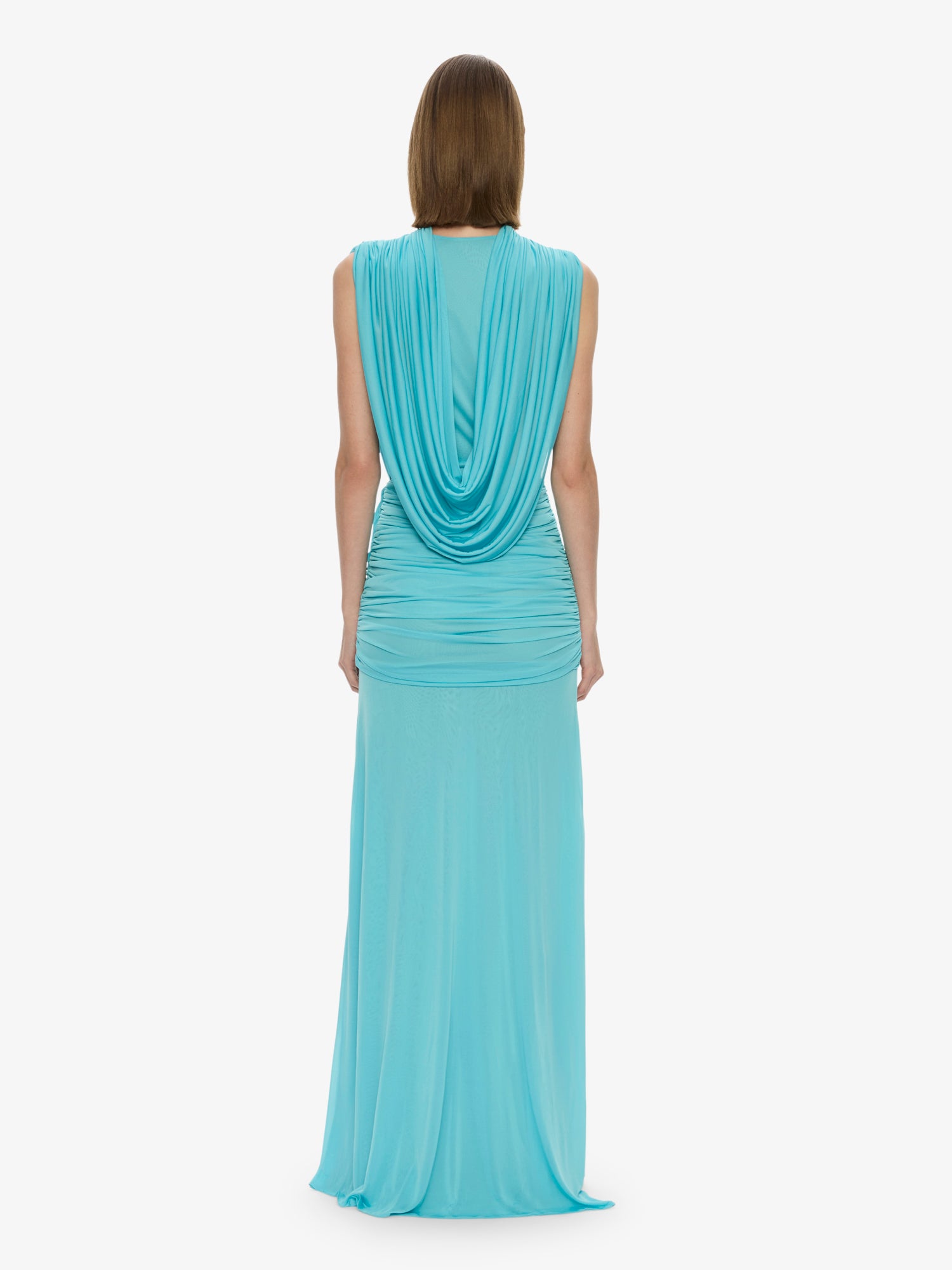 Ripple Drape Gown