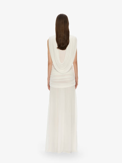 Ripple Drape Gown