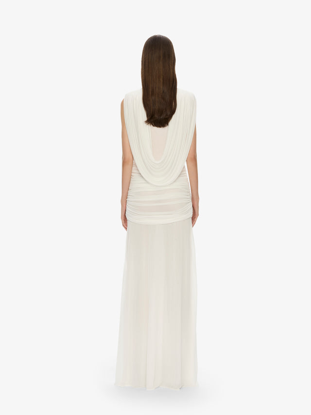 Ripple Drape Gown