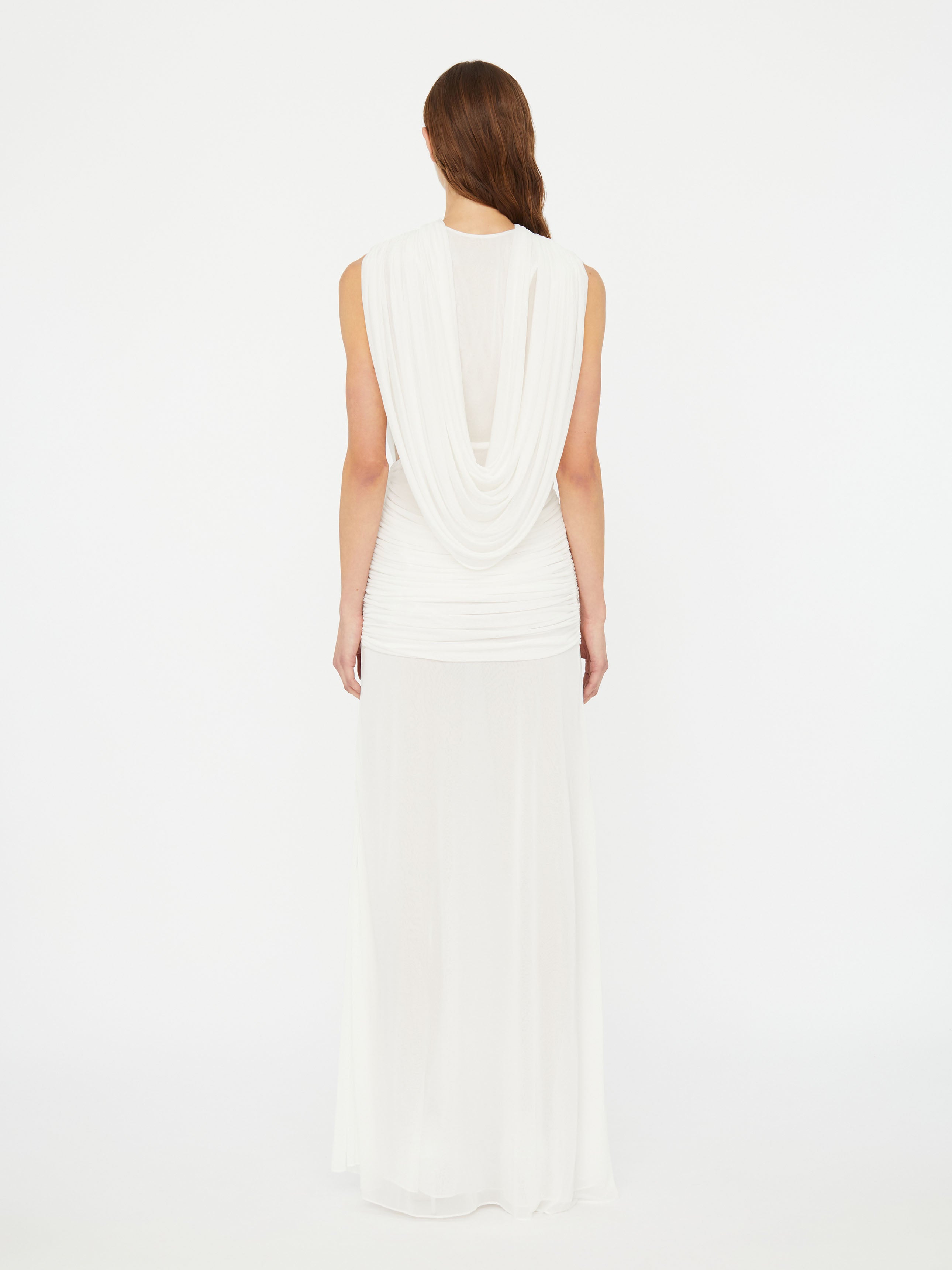 Ripple Drape Gown