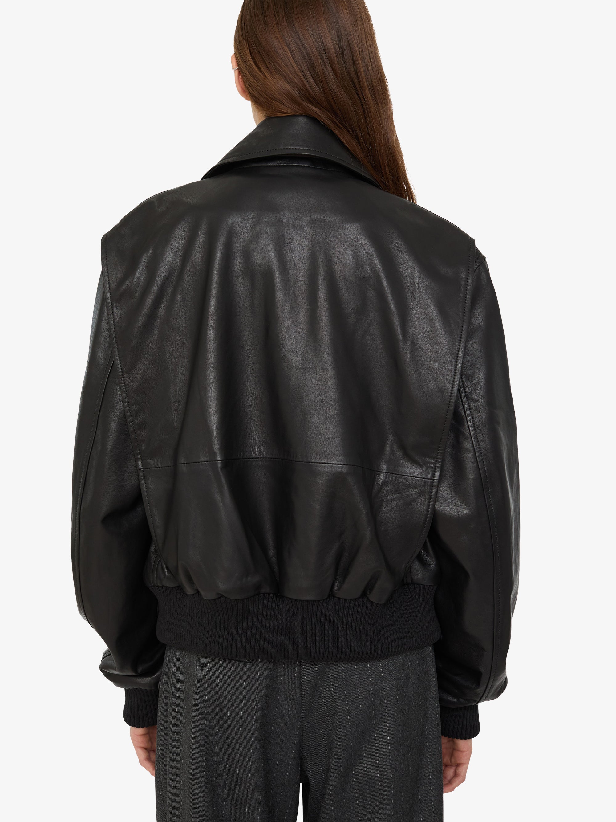 Leather Flight Bomber