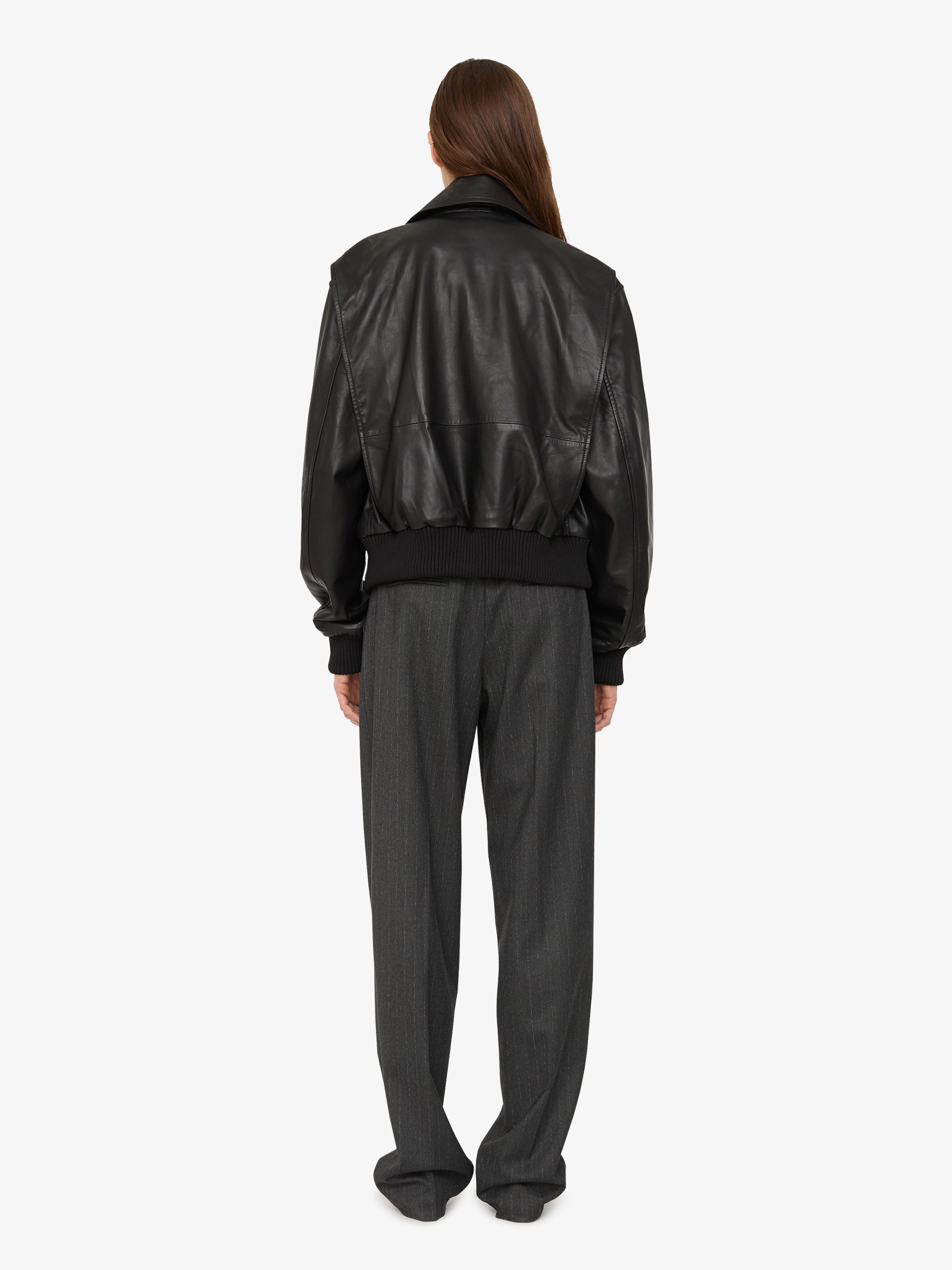 Leather Flight Bomber
