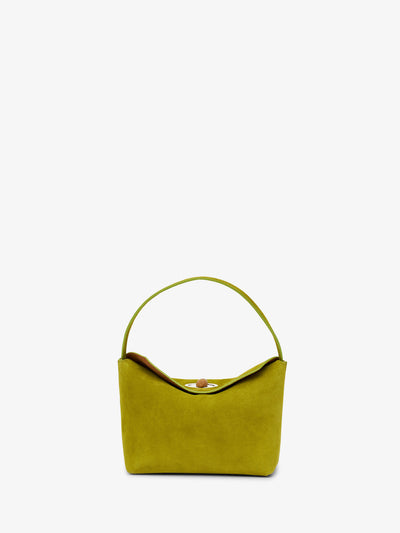 Turnlock Suede Mini Bag