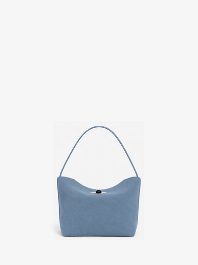 Turnlock Suede Mini Bag