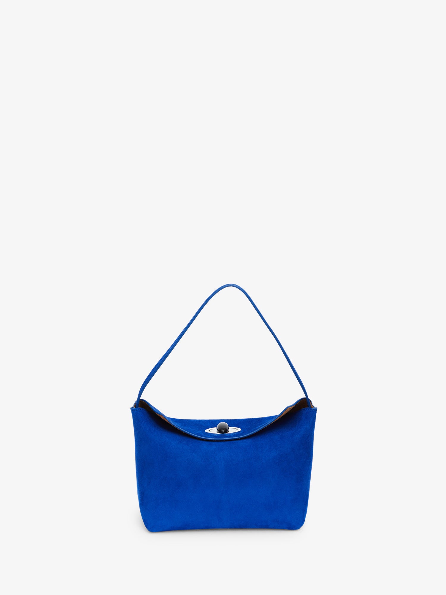 Turnlock Suede Mini Bag