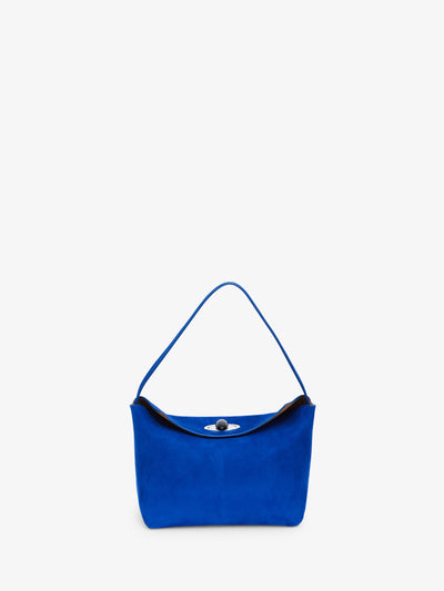 Turnlock Suede Mini Bag