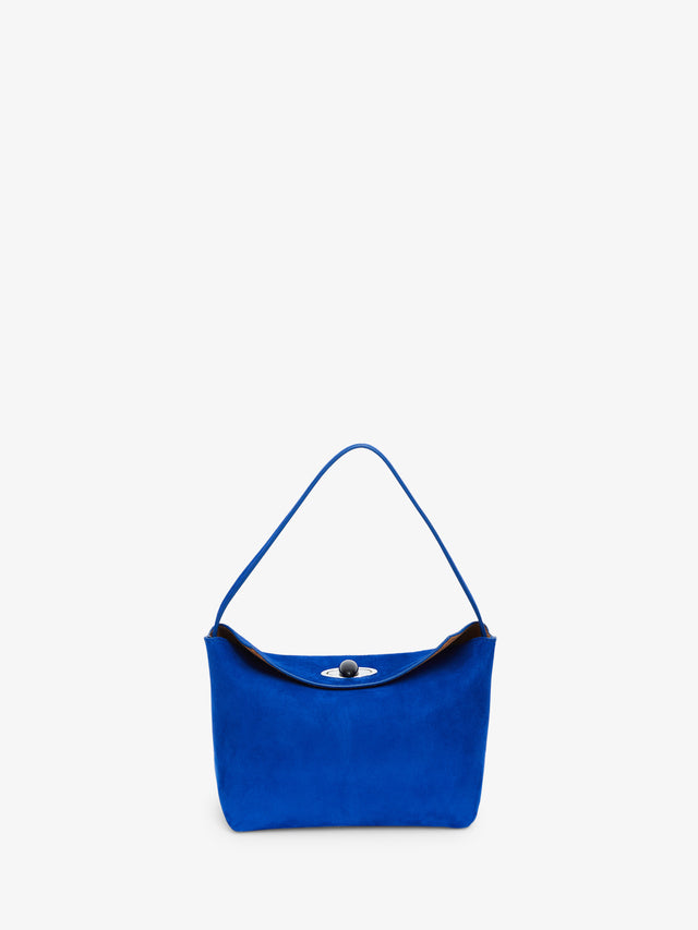 Turnlock Suede Mini Bag