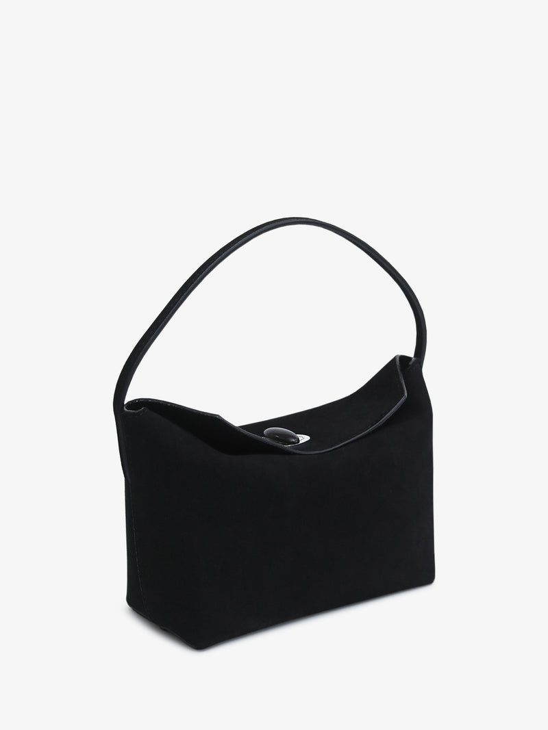 Turnlock Suede Mini Bag - Image 2