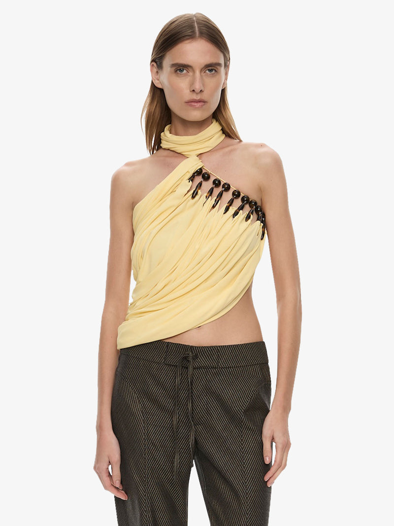 Tortoise Droplet Halter Top - Image 1