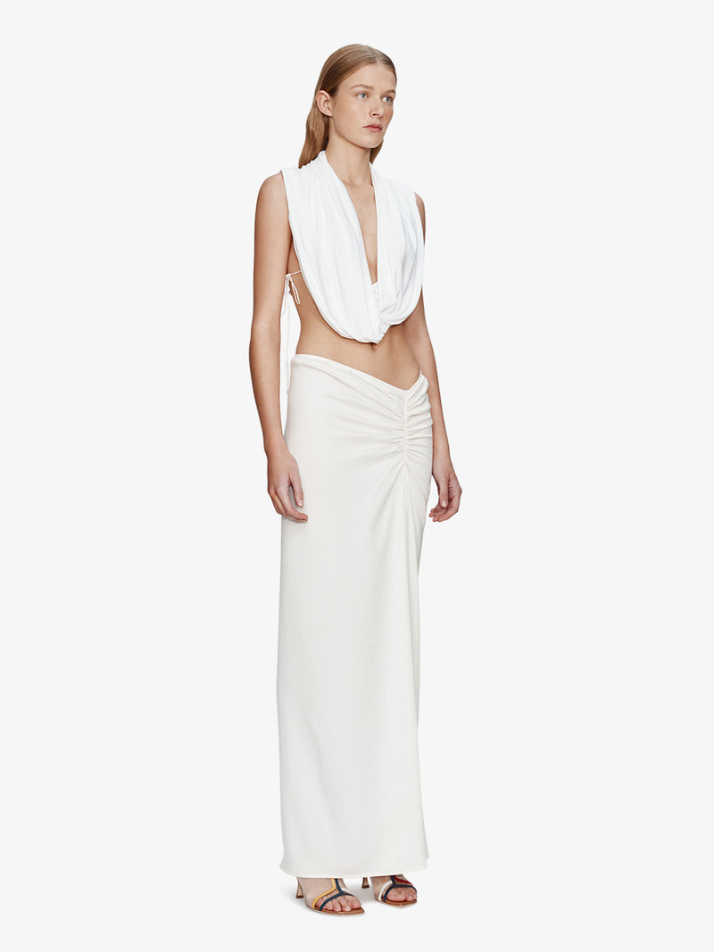 Interlock Jersey Drape Top - Image 3
