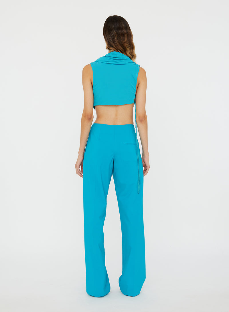 Interlock Jersey Drape Top - Image 5