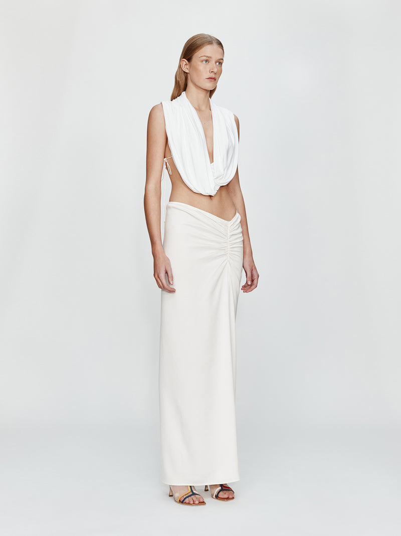 Interlock Jersey Drape Top - Image 3