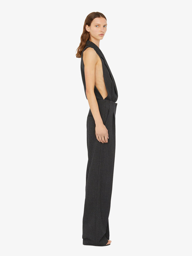 Facile Tailored Twill Bodysuit