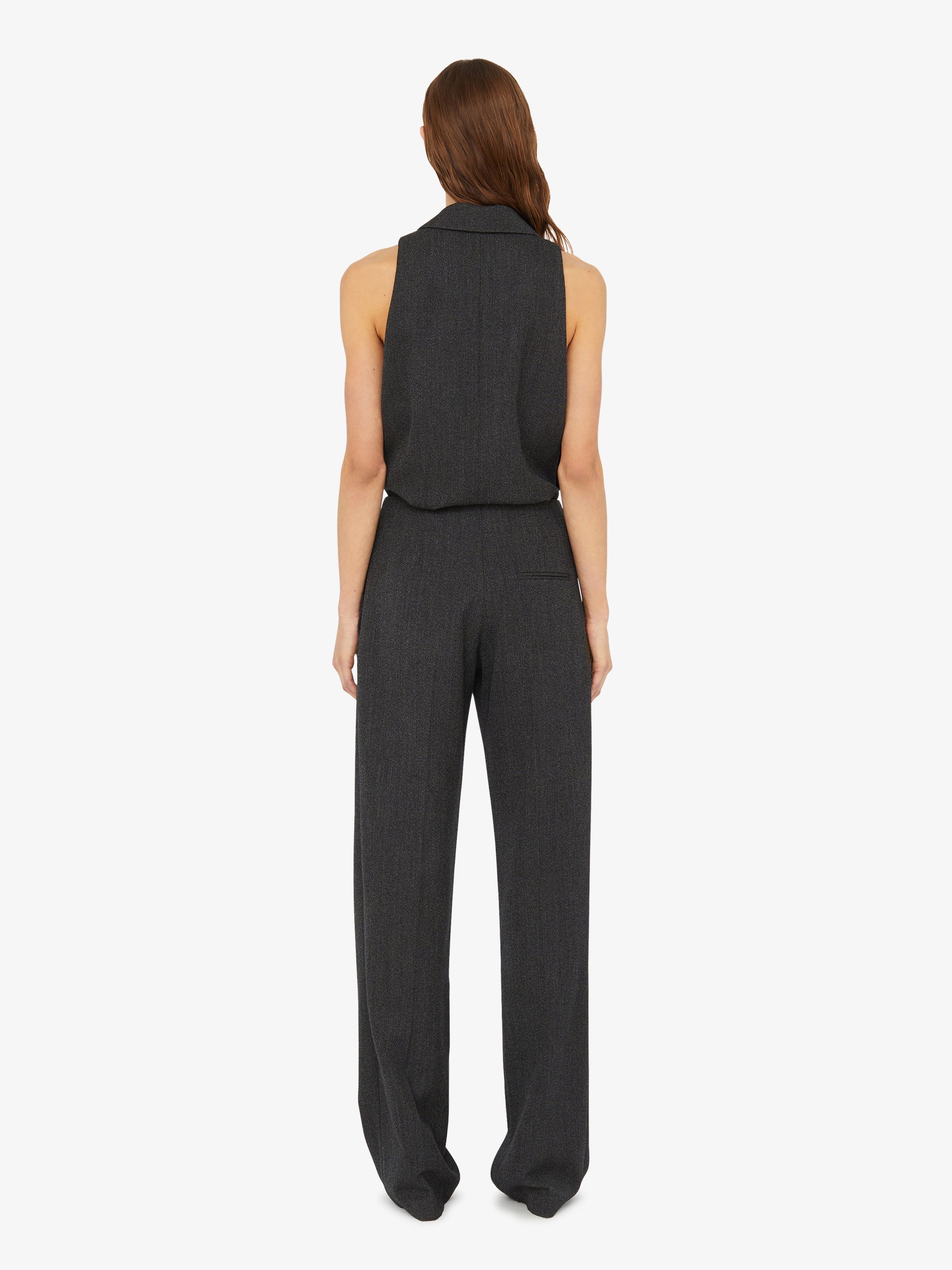 Facile Tailored Twill Bodysuit
