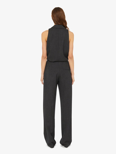 Facile Tailored Twill Bodysuit