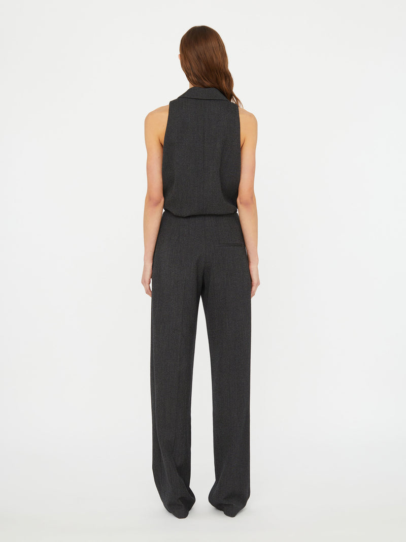 Facile Tailored Twill Bodysuit - Image 5