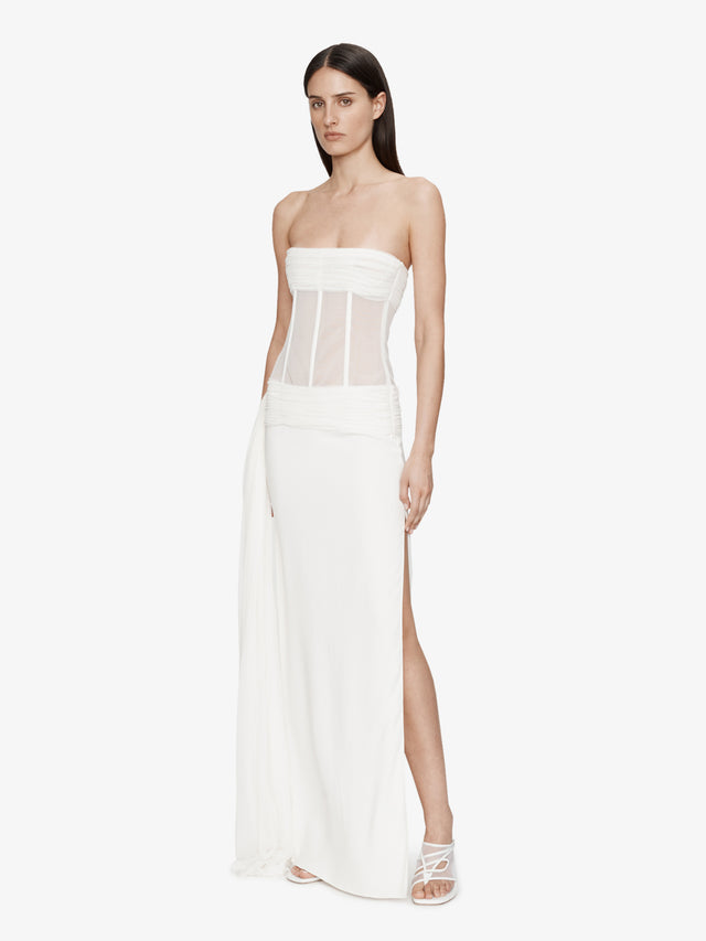 Veiled Corset Dress