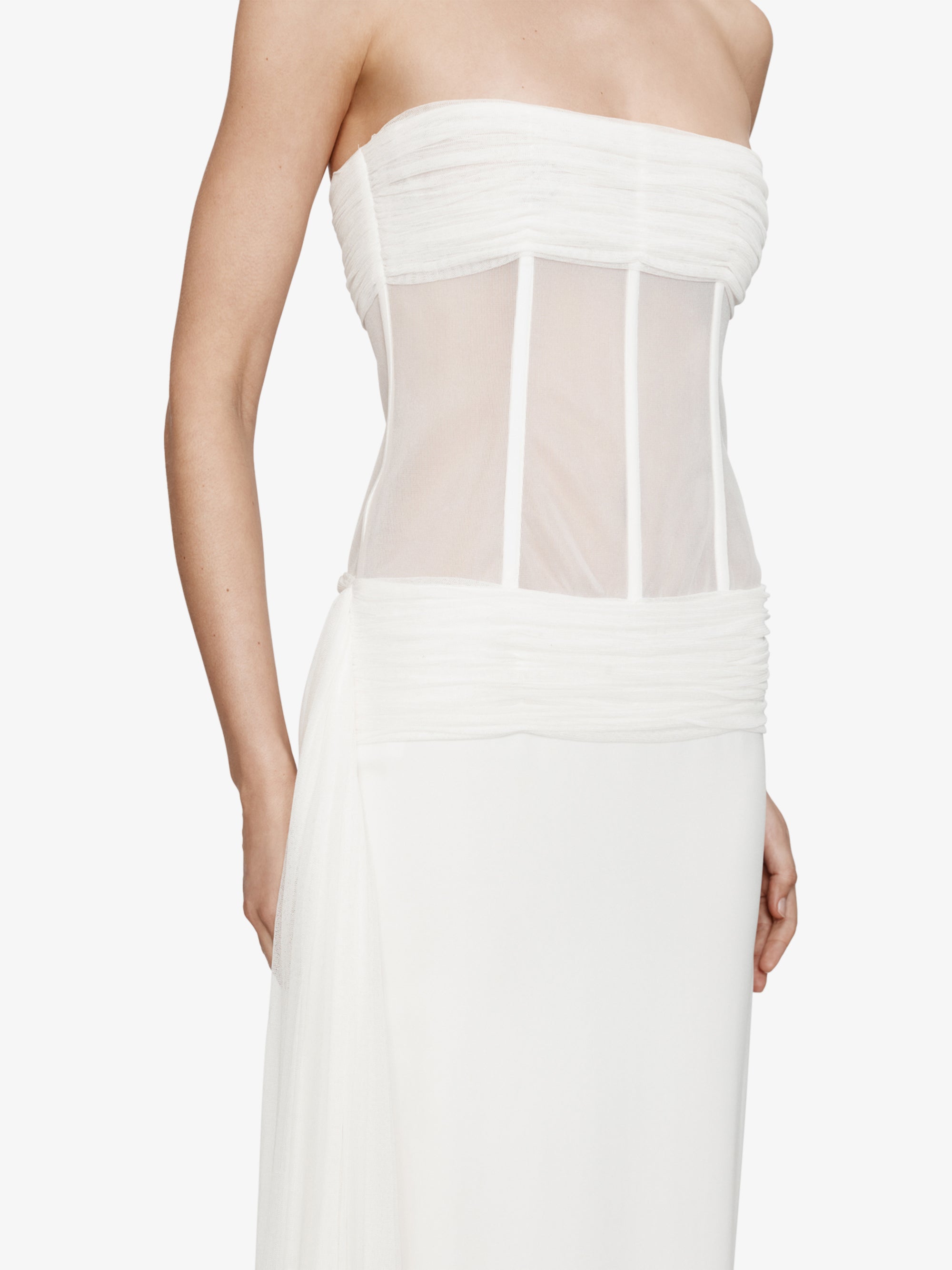 Veiled Corset Dress