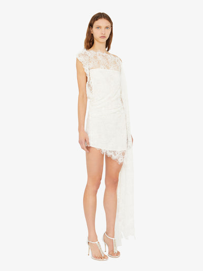Floating Lace Mini Dress