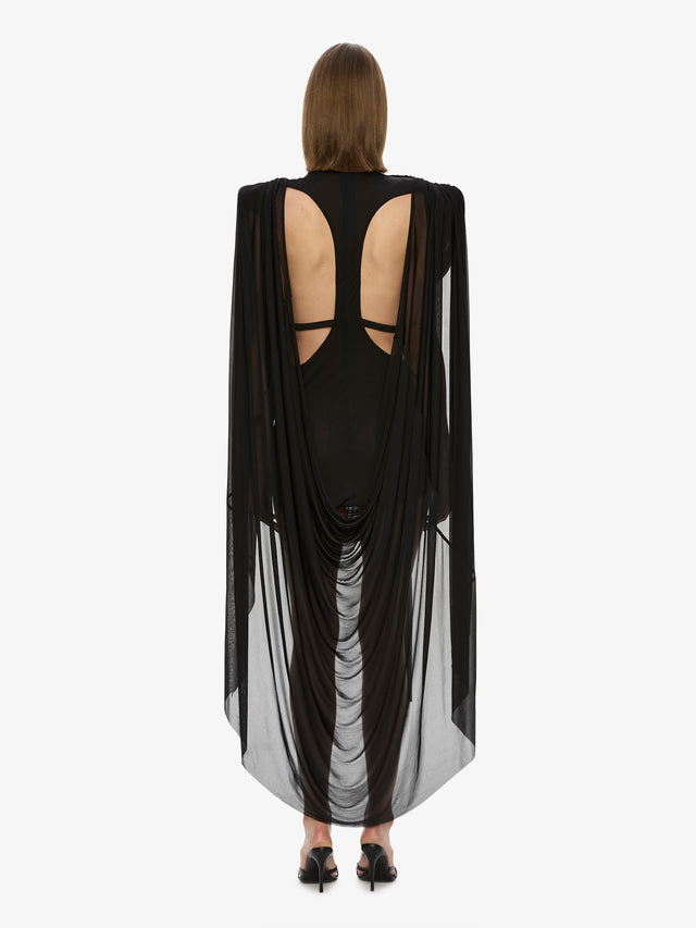 Torrent Draped Mini Dress