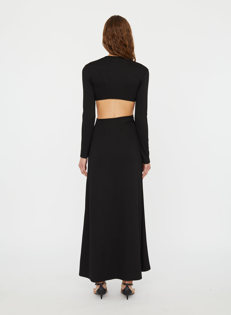 S-Buckle Long Sleeve Dress - Image 3