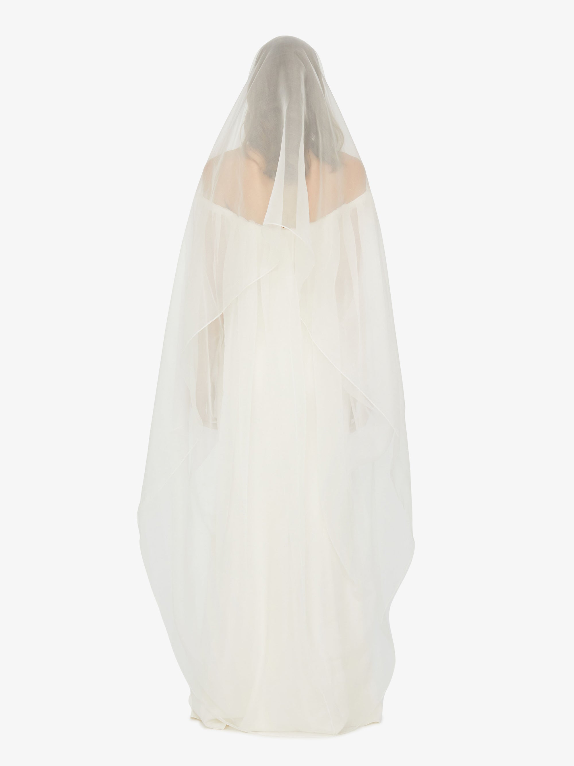 Vapour Overlay Silk Gown