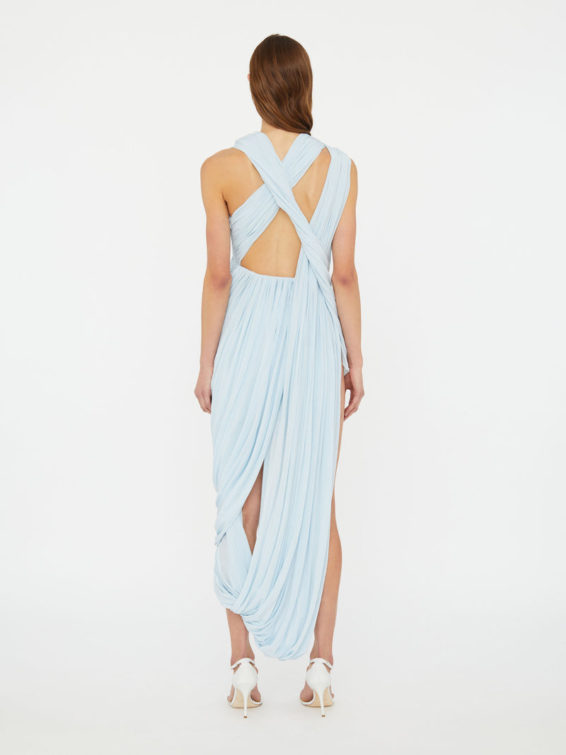 Sculptured Draped Tank Dress - Image 5