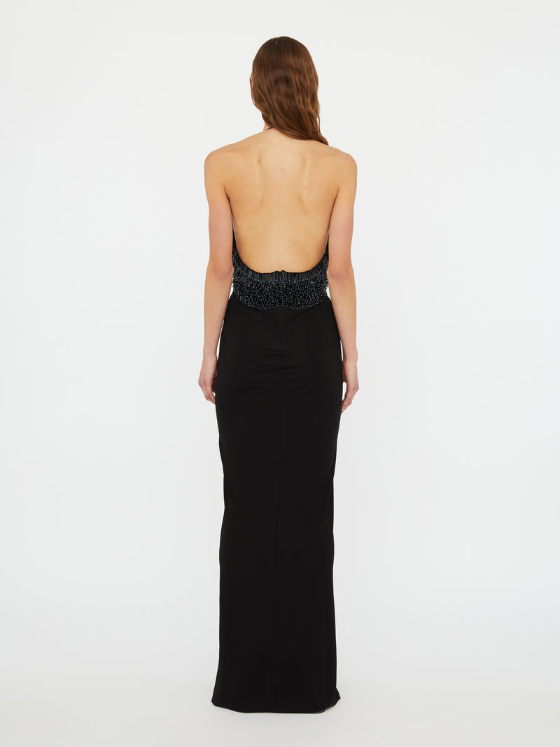 Tiered Thorn Beaded Disconnect Dress - Image 5