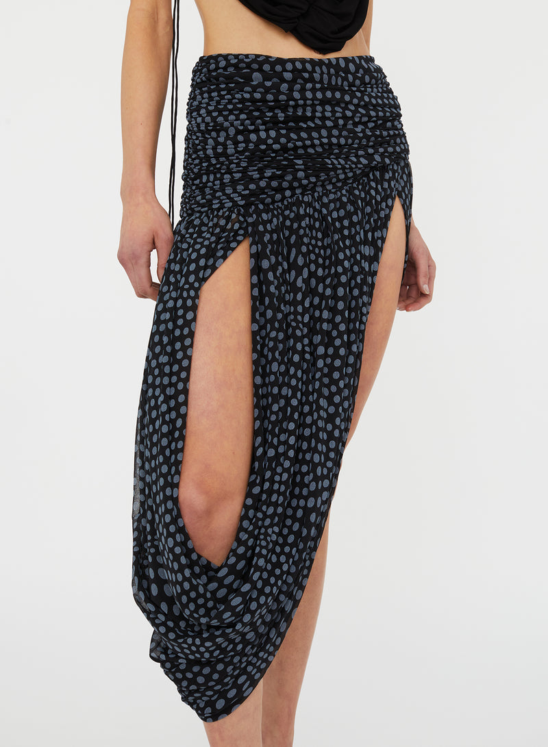 Gyre Draped Looped Skirt - Image 3