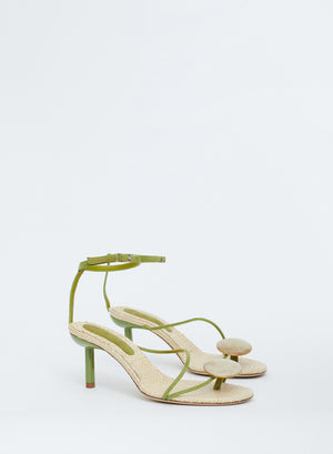 Doma Stoned Raffia Heel