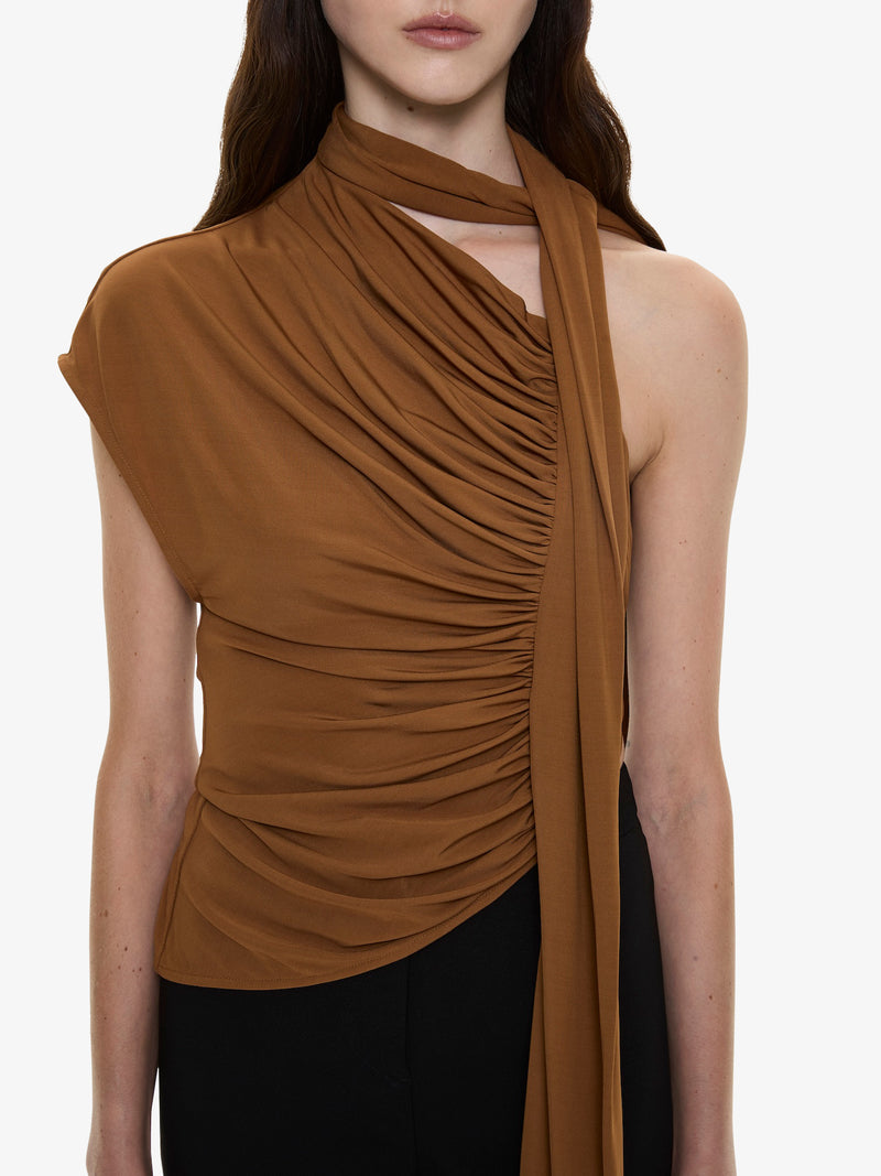 Vienna Jersey Scarf Top - Image 3