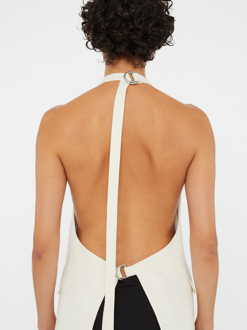 Tuxedo Contrast Silk Vest - Image 4