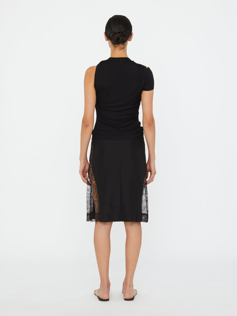 Wrapped Drape Rib Tank - Image 4